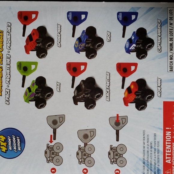 Marvel Super Hero Adventures 4×4 Micro Key Launchers - FULL SET - SAVE $24.00 - Picture 7 of 7